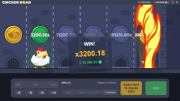 Chicken Road demo mode